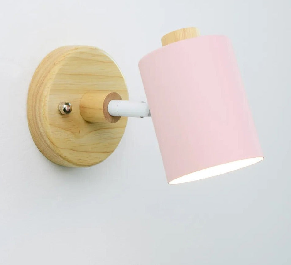 Wooden wall bedside lamp - Noctive Home