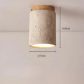 Japanese stone ceiling-style lamp - Noctive Home