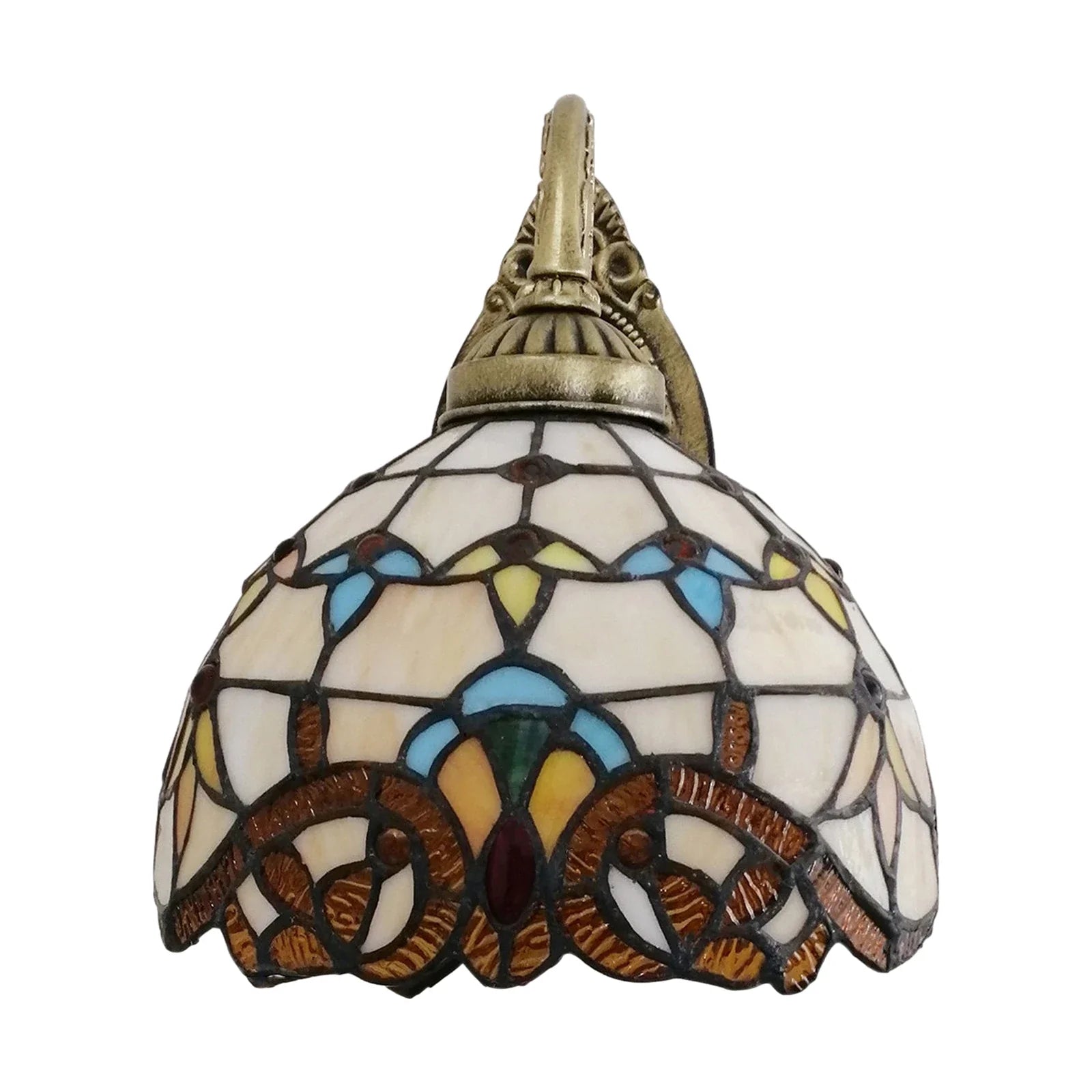 Stained glass wall bedside lamp - Noctive Home