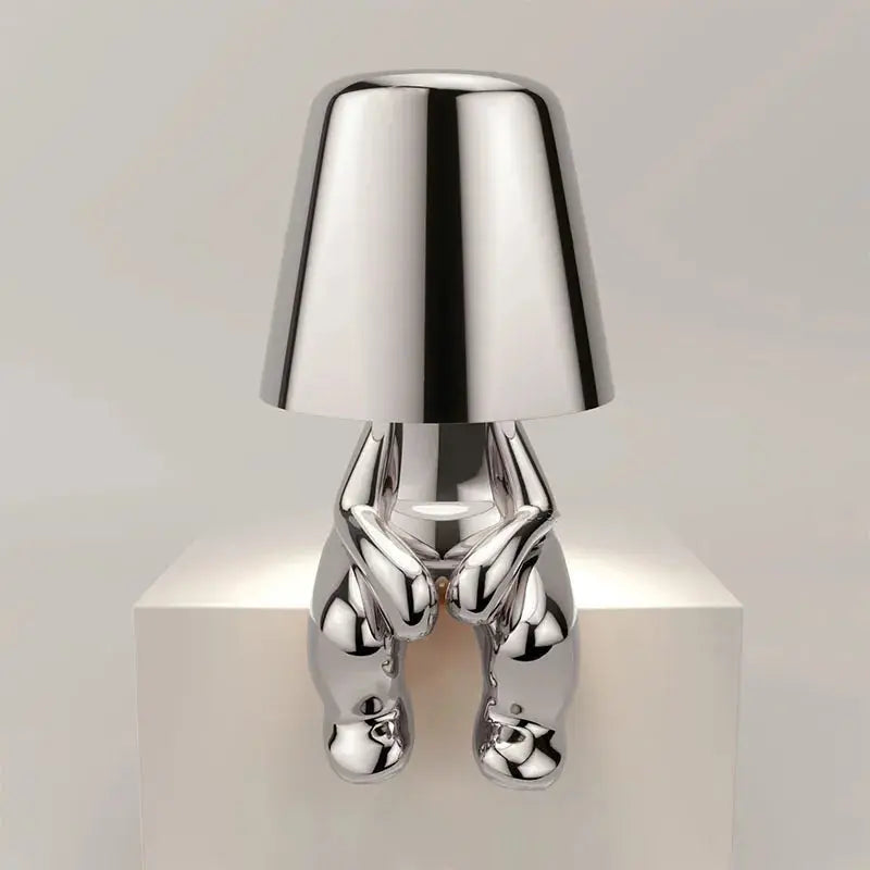 Mr Silver & Mr Gold bedside lamps noctivehome.uk