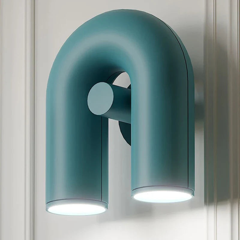 U-shaped Nordic wall bedside lamp noctivehome.uk