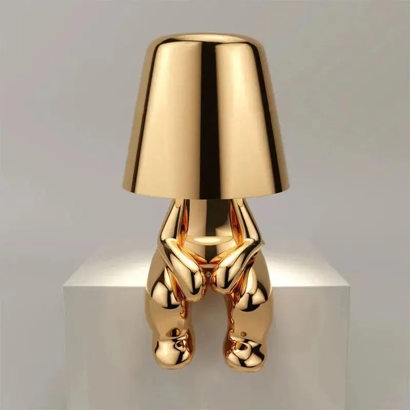 Mr Silver & Mr Gold bedside lamps noctivehome.uk