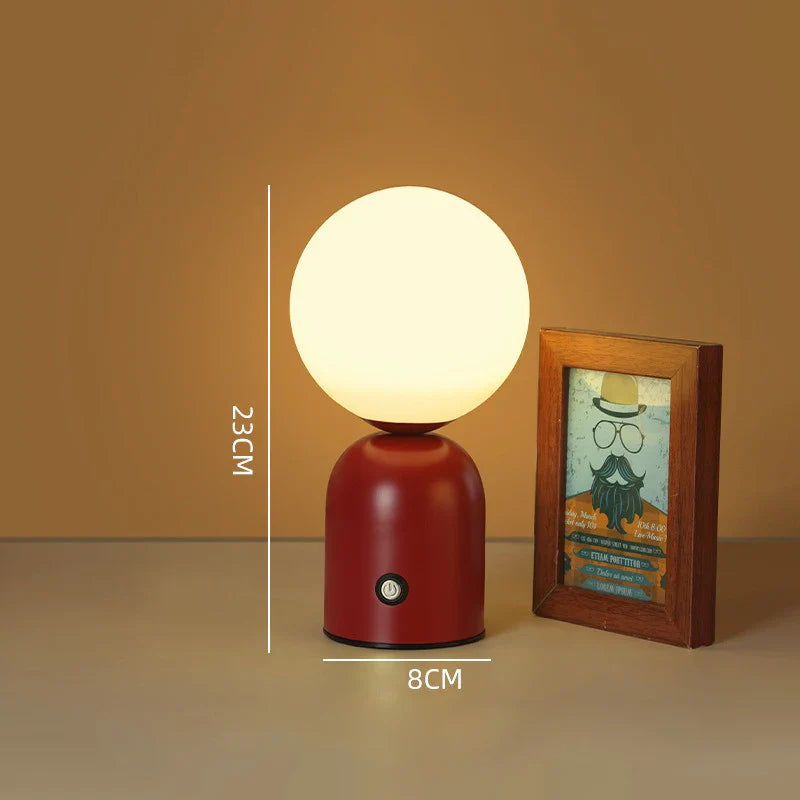 Rechargeable touch bedside lamp - Noctive Home