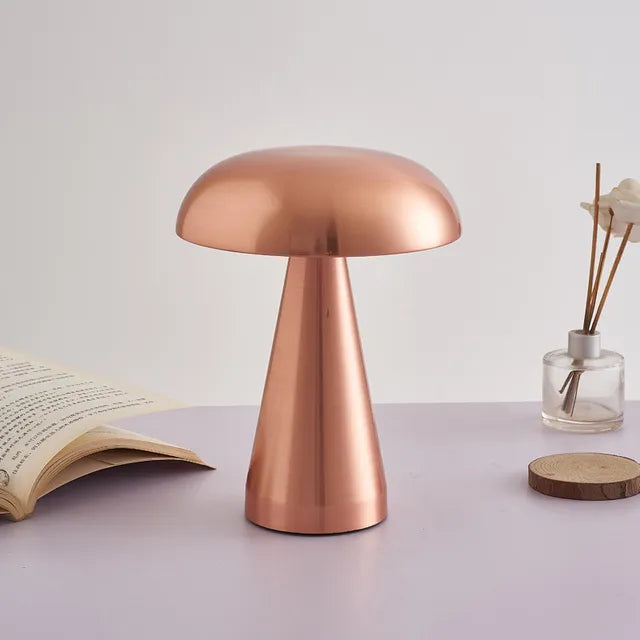 Mushroom-style bedside lamp noctivehome.uk