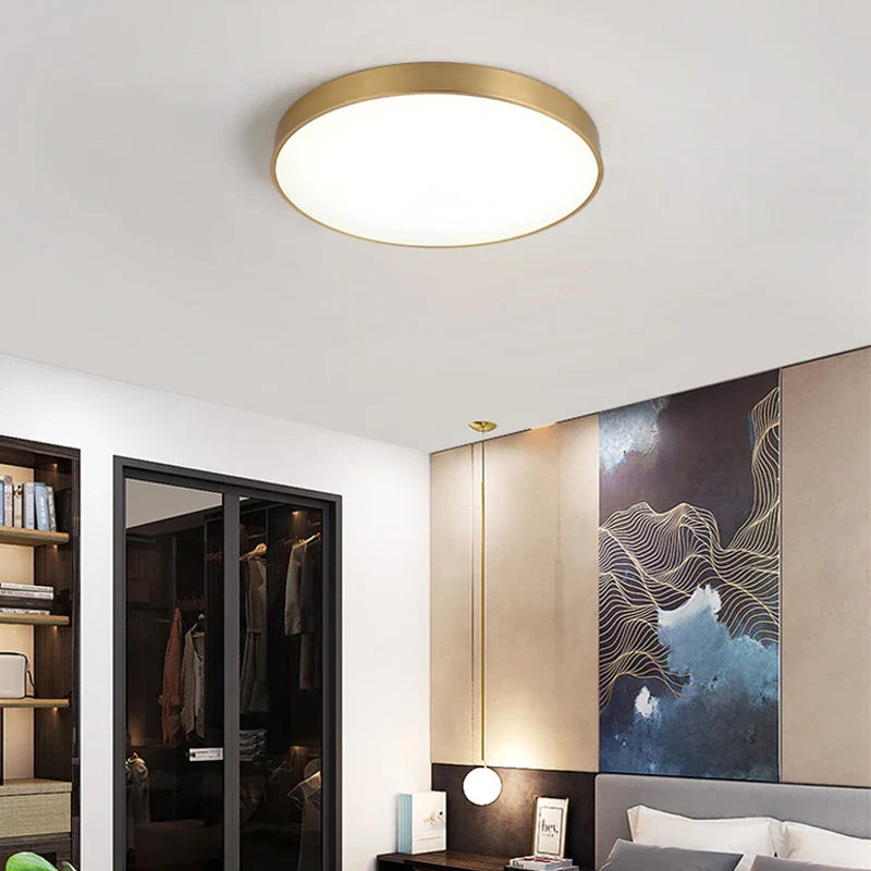 Round ceiling-style bedside lamp - Noctive Home