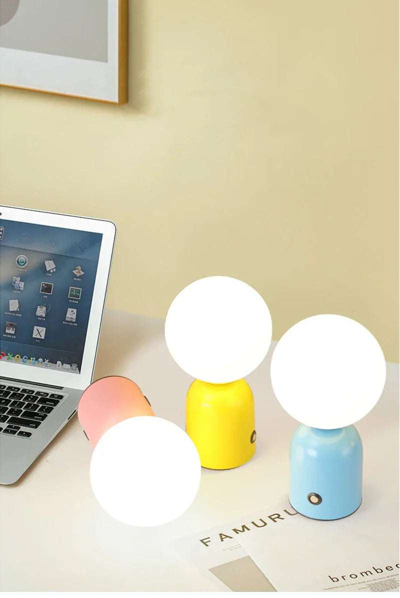 Rechargeable touch bedside lamp - Noctive Home