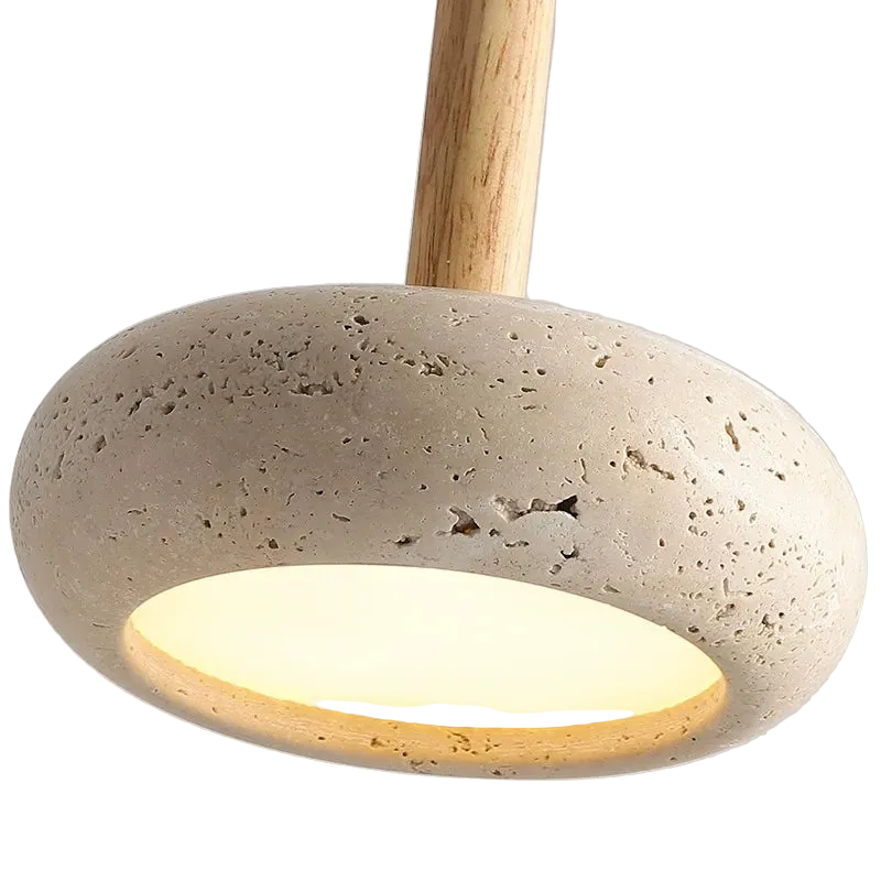 Stone LED Hanging Bedside Lamp - Noctive Home