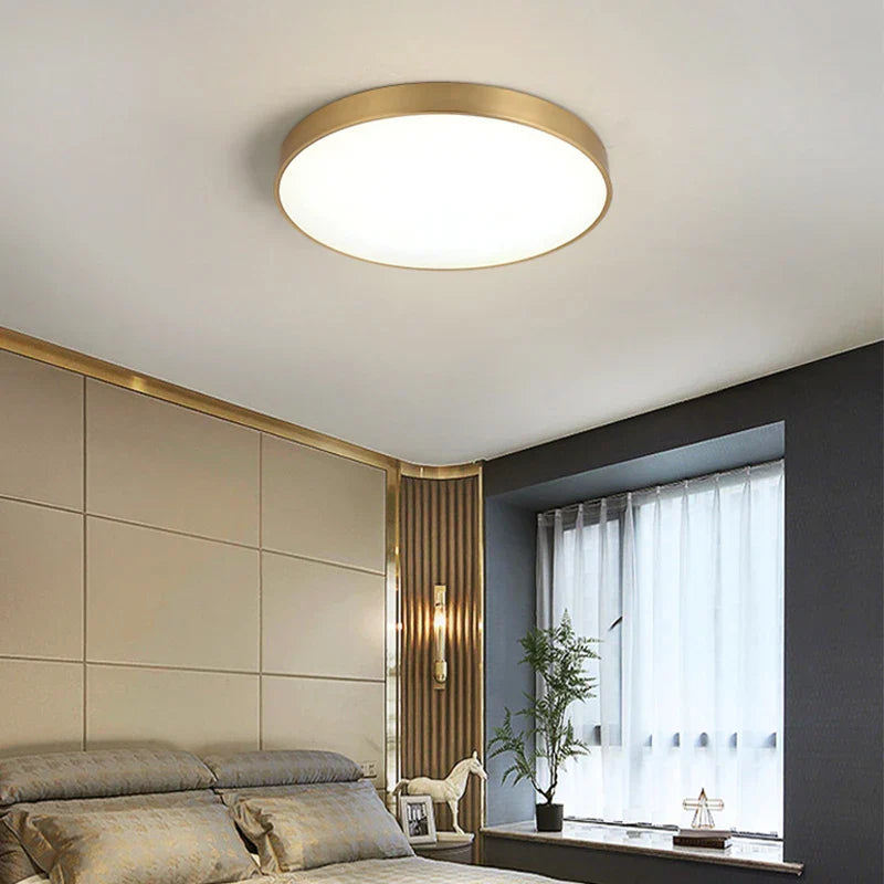 Round ceiling-style bedside lamp - Noctive Home