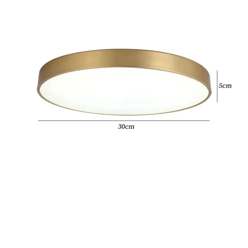 Round ceiling-style bedside lamp - Noctive Home