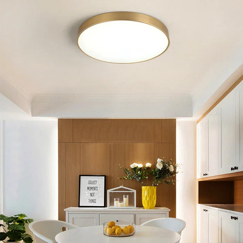 Round ceiling-style bedside lamp - Noctive Home
