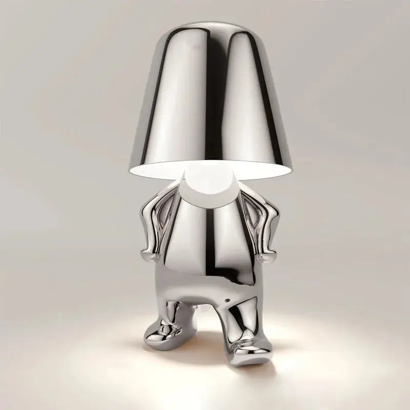 Mr Silver & Mr Gold bedside lamps noctivehome.uk
