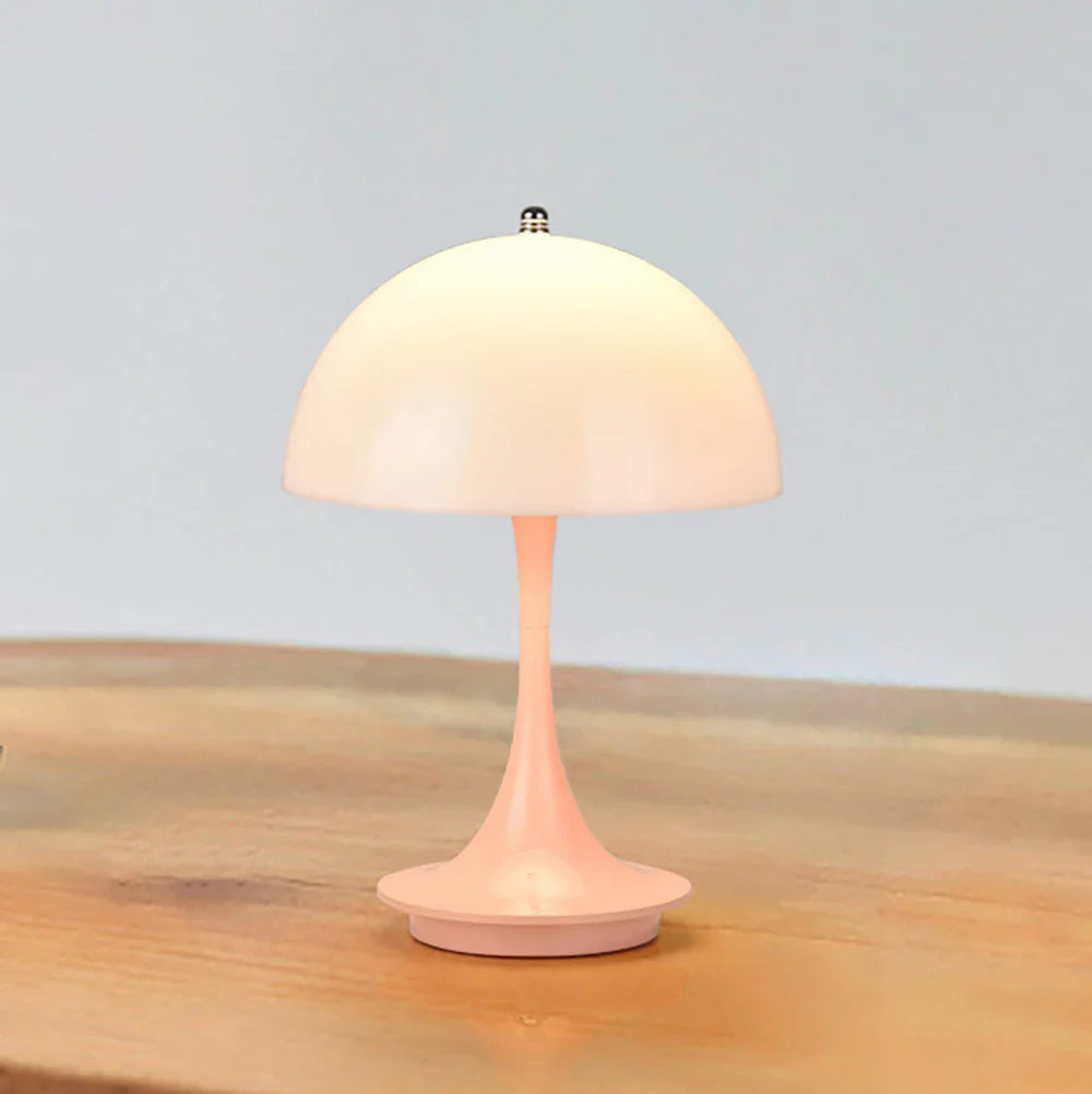 Mushroom-shaped bedside table lamp noctivehome.uk