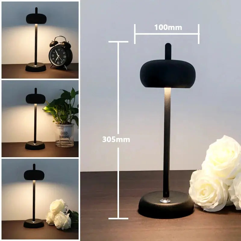 Cordless mushroom bedside lamp noctivehome.uk