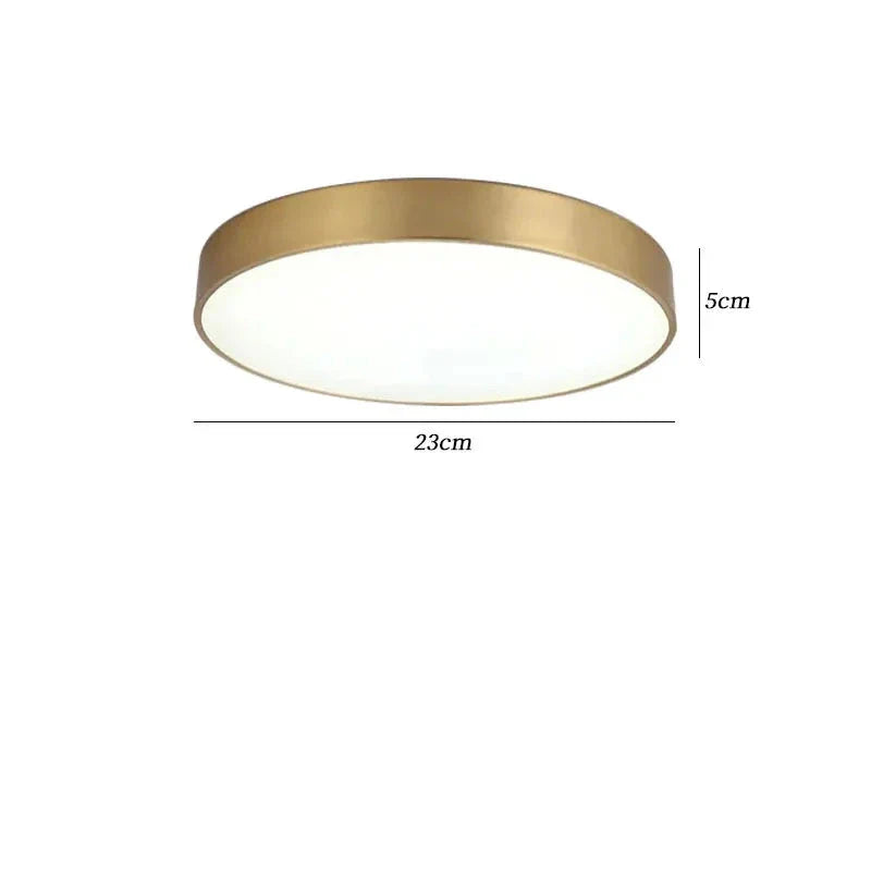 Round ceiling-style bedside lamp - Noctive Home