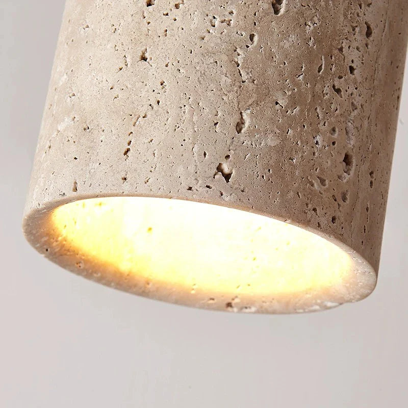 Japanese stone ceiling-style lamp - Noctive Home