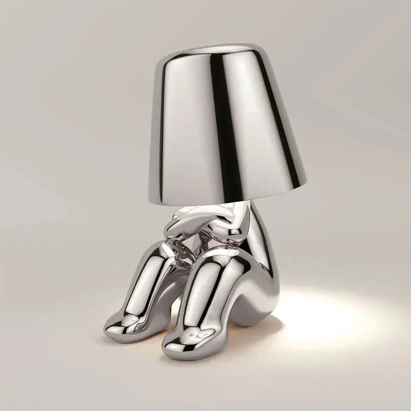 Mr Silver & Mr Gold bedside lamps noctivehome.uk