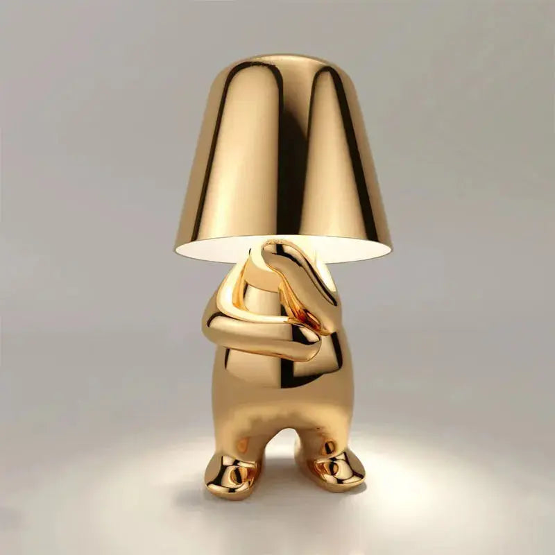 Mr Silver & Mr Gold bedside lamps noctivehome.uk