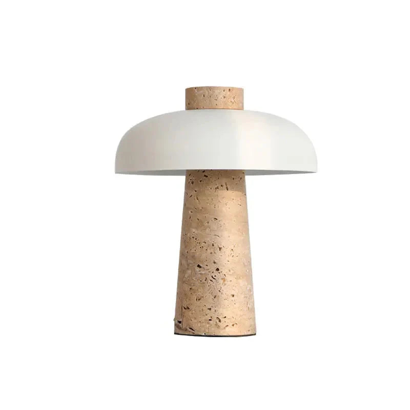 Stone bedside table lamp - Noctive Home