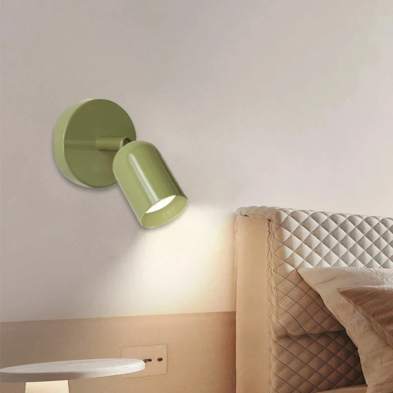 Colour accent wall bedside lamp - Noctive Home