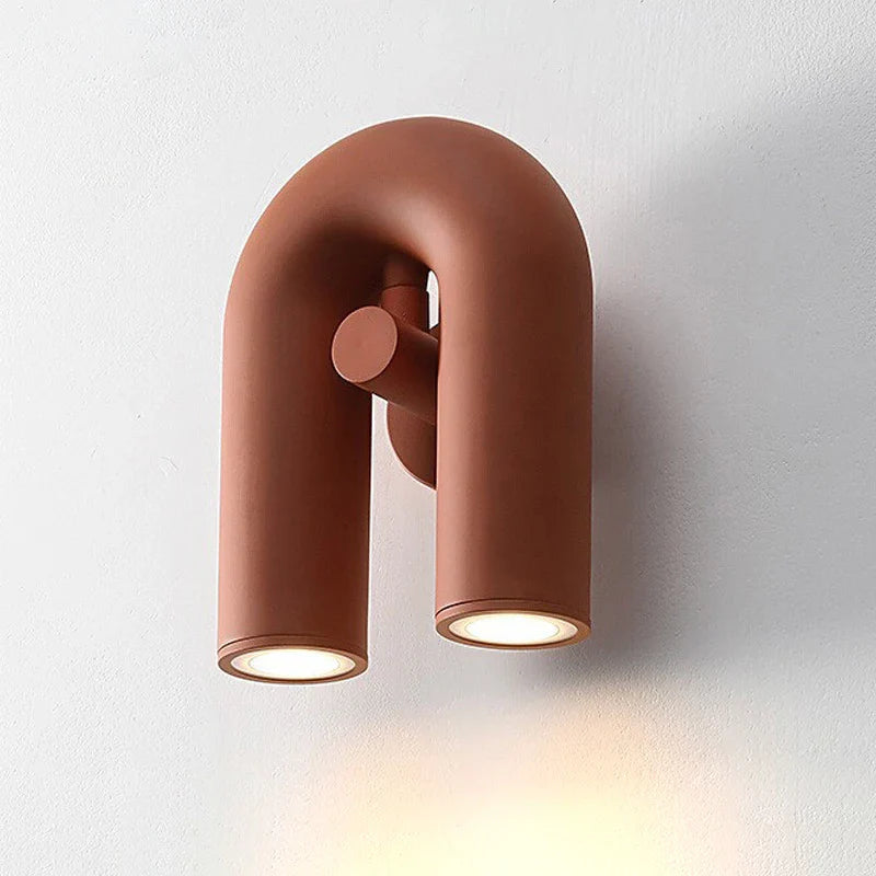 U-shaped Nordic wall bedside lamp noctivehome.uk